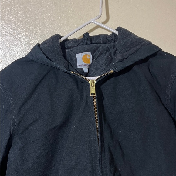 Carhartt Black Hooded loose fit Jacket - Picture 2 of 5